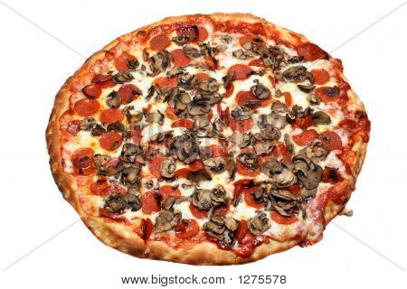 Pepperoni และพิซซ่าเห็ด