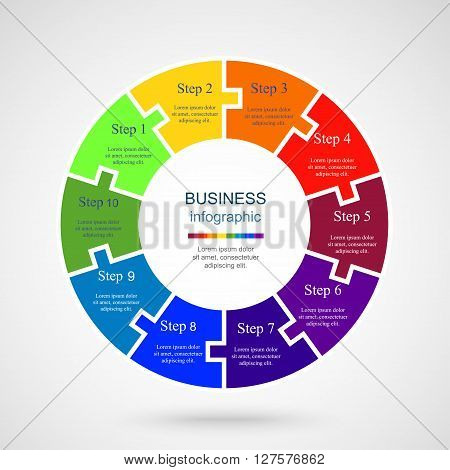 Vector Infographics Template