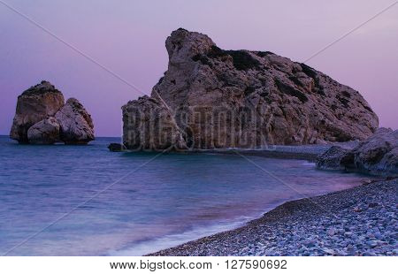 Beautiful Beach, Birthplace Of Aphrodite