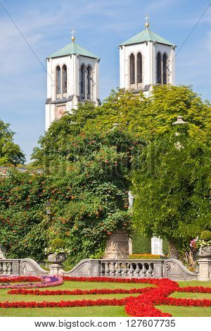 Mirabell Garden In Salzburg, Austria
