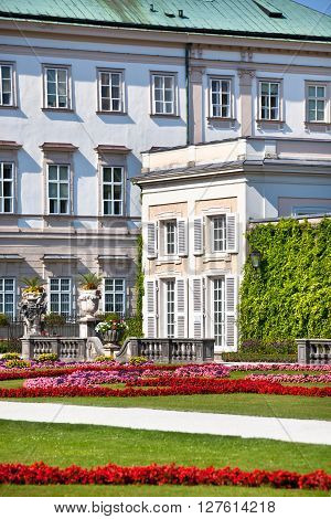 Mirabell Garden In Salzburg, Austria