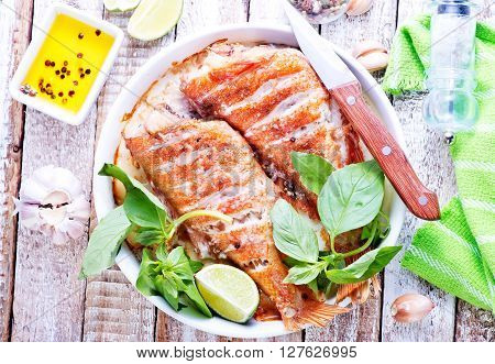Fried Ocean Perch