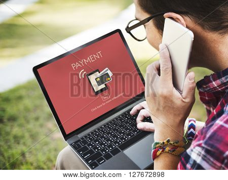 Online Payment Money Remittance Transfer Finance Concept