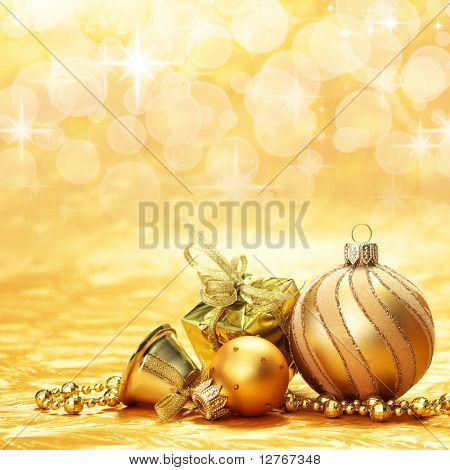 ตกแต่งคริสต์มาส พื้นหลังที่วินเทจ มีพื้นที่สำหรับข้อความหรือรูปภาพ