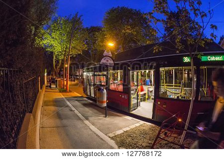 Bus  Ride In Vienna