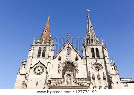 The church of Saint Nizier in Lyon, France