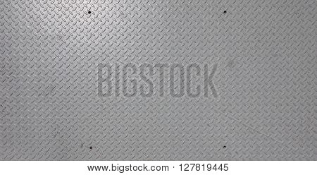 Grey Steel Diamond Plate Background