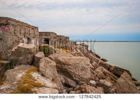 Abandoned Remains Of Northern Forts Of Ussr