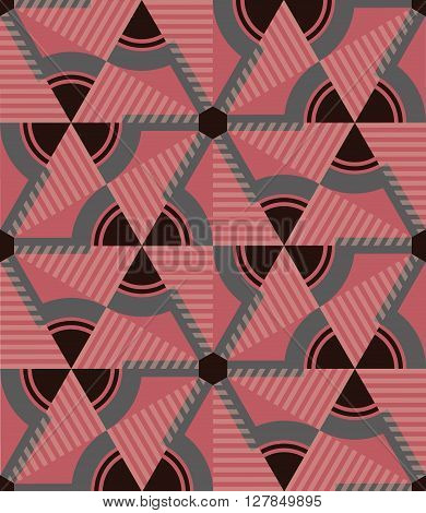 Seamless triangle pattern. Vector background. Geometric abstract texture. Vector illustration. Eps 10