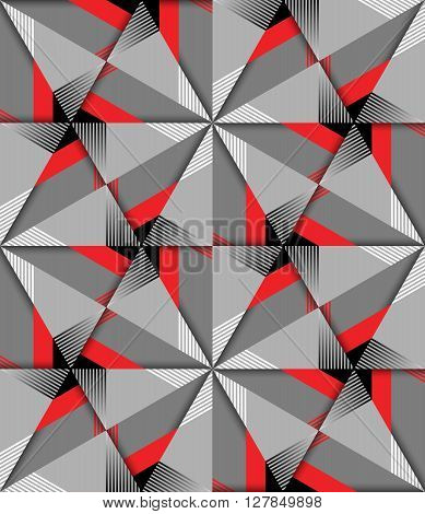 Seamless triangle pattern. Vector background. Geometric abstract texture. Vector illustration. Eps 10