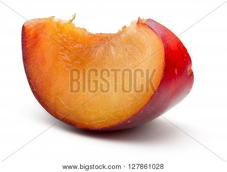 Fresh Red Plum Slice