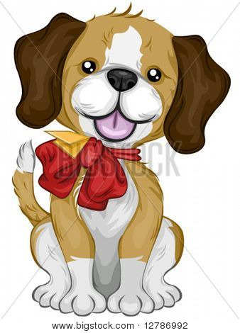 New Puppy - Vector