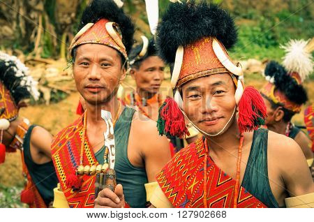 Posing Men In Mon