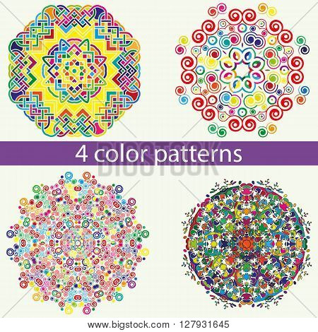 mandala, zentangl, doodle, painting, pattern flower, ethnic, design, round, decorative, arabic, asian, circle, floral, motif, vector, islam