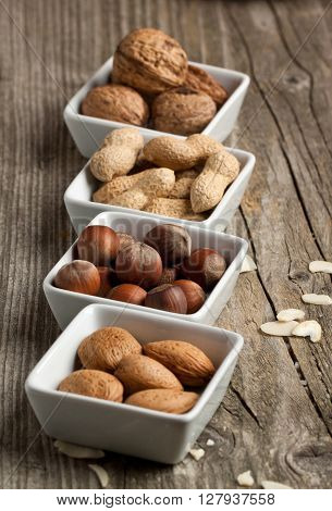 Assorted Nuts Almond, Hazelnut And Peanut