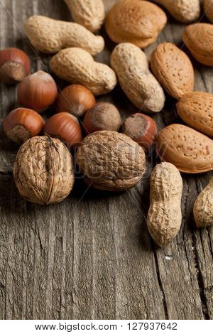 Assorted Nuts Almond, Hazelnut And Peanut
