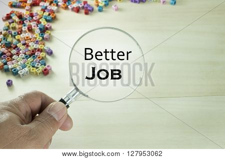 Better Job Text