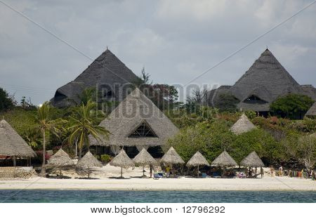 Afrikanisch-Hotel