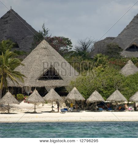 Afrikanische hotel