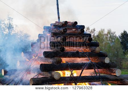 Big Walpurgis Night Fire