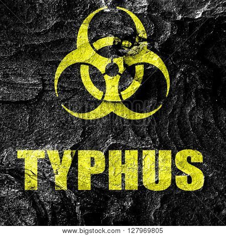 Typhus concept background