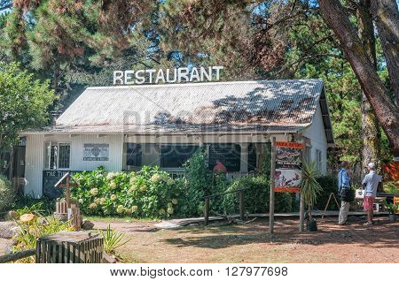 PLETTENBERG BAY SOUTH AFRICA - MARCH 3 2016: A Restaurant at The Heath near Plettenberg Bay on the road to Knysna