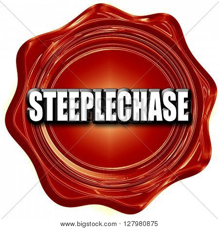 Steeplechase sign background