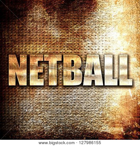 netball sign background