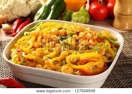 Traditional Brazilian Dish Called Moqueca De Peixe