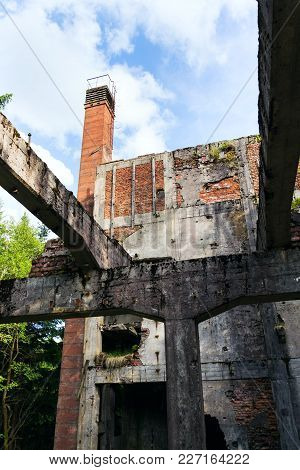 Concrete Constructions Of Tin Mine Rolava And Prison Camp Sauersack