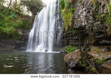 Gorgeous Waterfall In Costa Rica