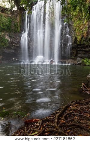 Gorgeous Waterfall In Costa Rica