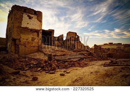 Street View To Balat Old Town, Dakhla Oasis, Egypt