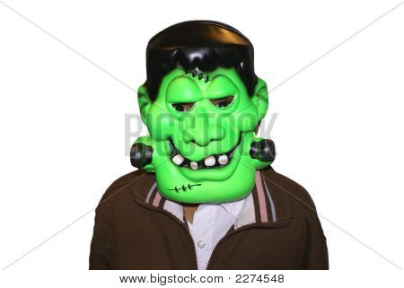 Halloween. A Child In A Halloween Costume