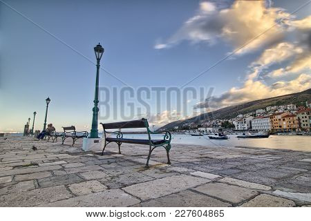 Panorama Of Senj - Istria - Croatia