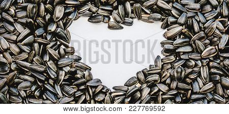Sunflower Seeds The Heart In The Center, The Concept Of Sunflower Oil, Halva Traditional