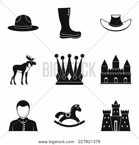 Horse Racing Icons Set. Simple Set Of 9 Horse Racing Vector Icons For Web Isolated On White Backgrou