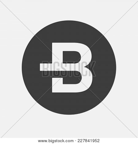 Bytecoin Bcn Vector Adapted Icon. Cryptocurrency, Bytecoin Payment Crypto Currency, Blockchain Logo 