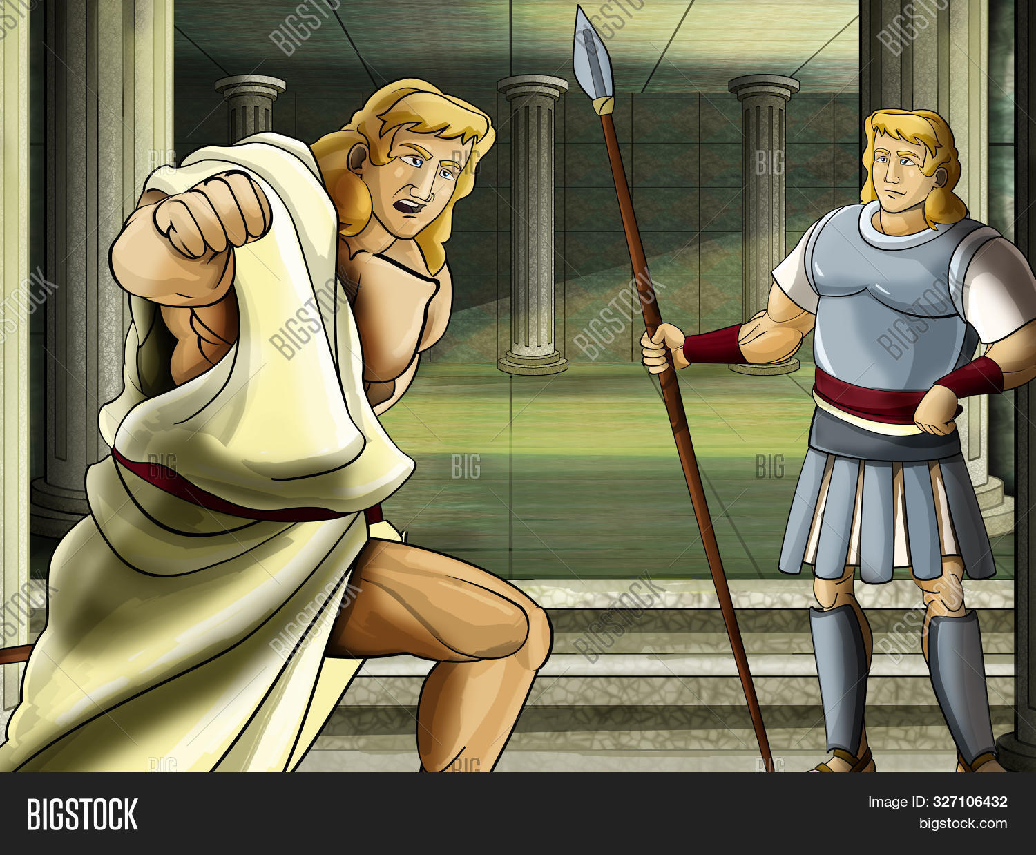 Cartoon Scene Roman Image & Photo (Free Trial) | Bigstock