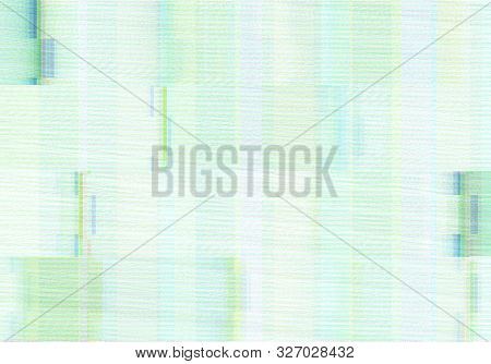Abstract Background With Glitch Scanlines Tv Style