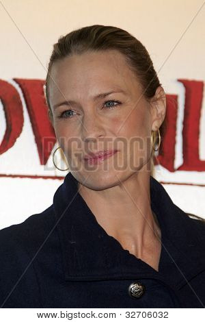 LOS ANGELES - 5 NOV: Robin Wright Penn presso il Beowulf premiere su 5 novembre 2007 a Westwood, Cali