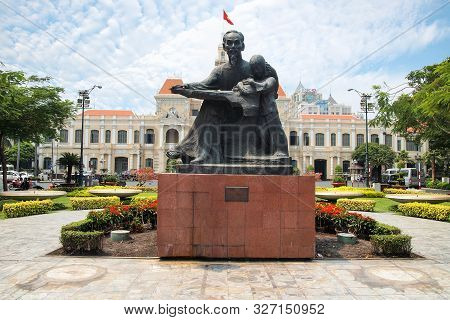 Ho Chi Minh City, Vietnam - March 7, 2013 : Ho Chi Minh City Hall