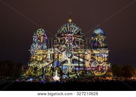 Festival Of Lights, Berliner Dom, 2019, Illumination, Lichter, Lights Of Freedom, Berlin