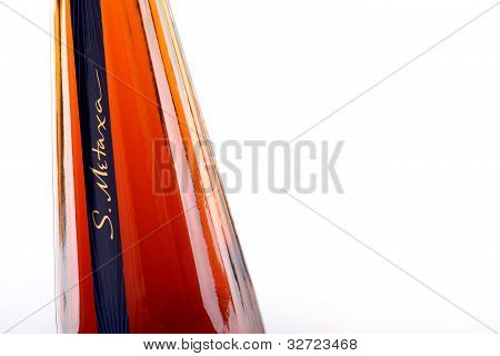 Metaxa butelka detal