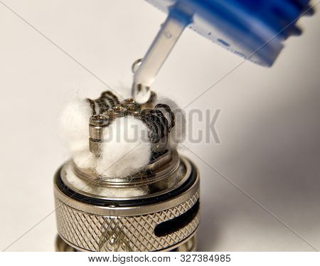 Replace Cotton And Reel The Coil On Rta Vape