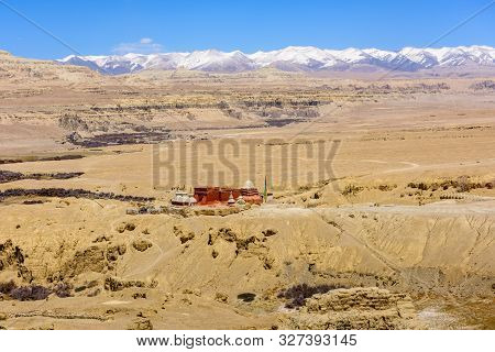 The Temple Complex In The Kingdom Of Guge. Ngari County.