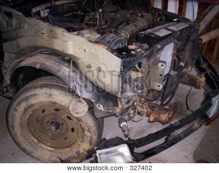 Havarované auto