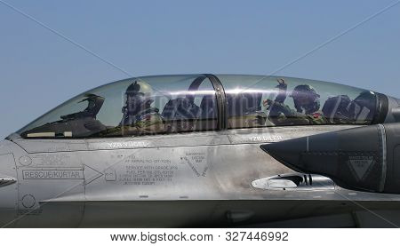 Fighter Aircraft Taxi In Konya Airport