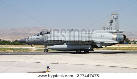 Airplane Taxi In Konya Airport