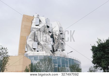 Luma Arles Tower Designed By Architect Frank Gehry. Arles, France, September 2019.